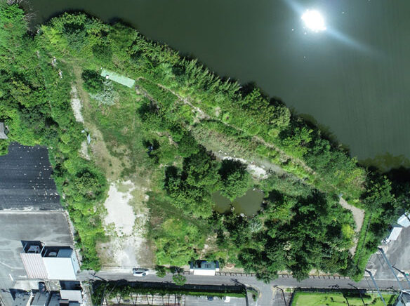 元は資材置き場として使用していました。after