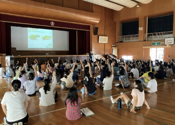 SDGsやエコミーティングについて学ぶ座学講座