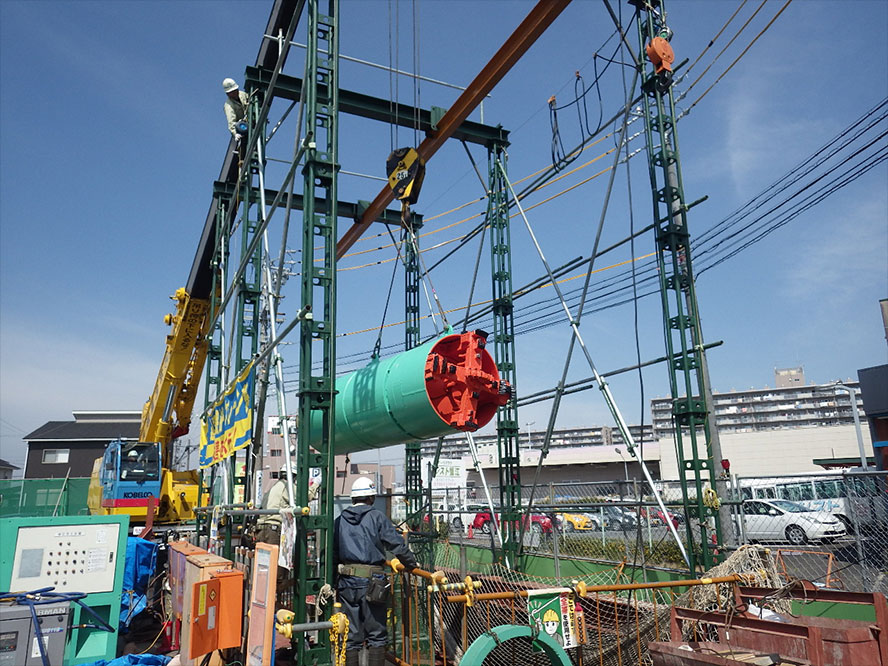 日光川下流流域下水道事業 管きょ布設工事（新千秋工区）