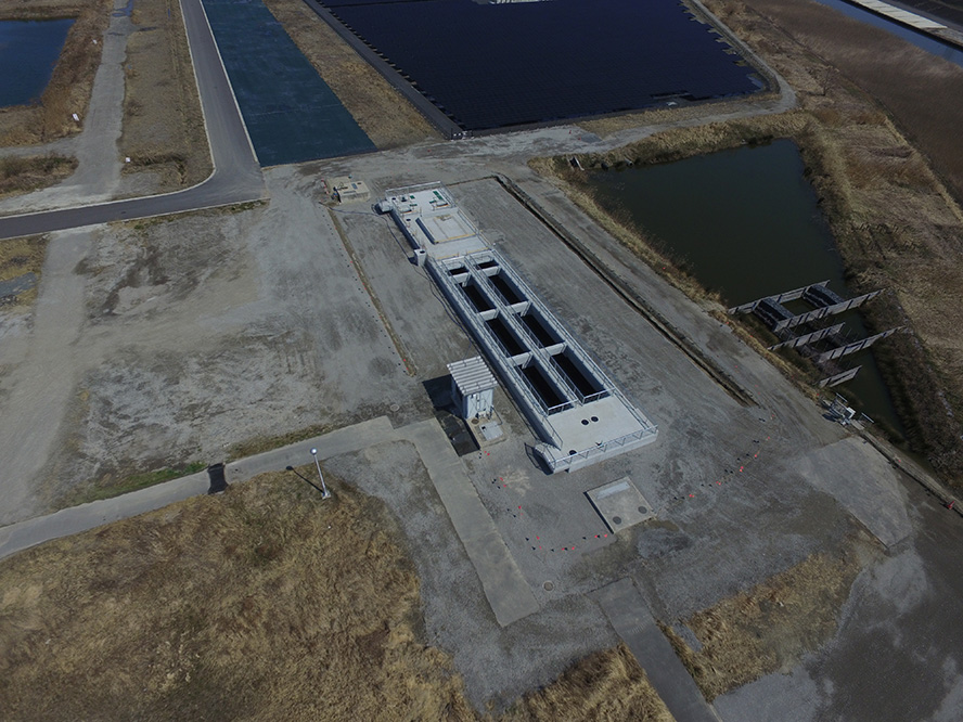 日光川下流流域下水道事業塩素混和池築造工事（その1）