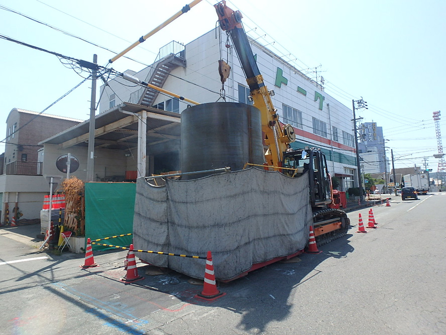 蟹江町公共下水道事業　下水道管きょ布設工事