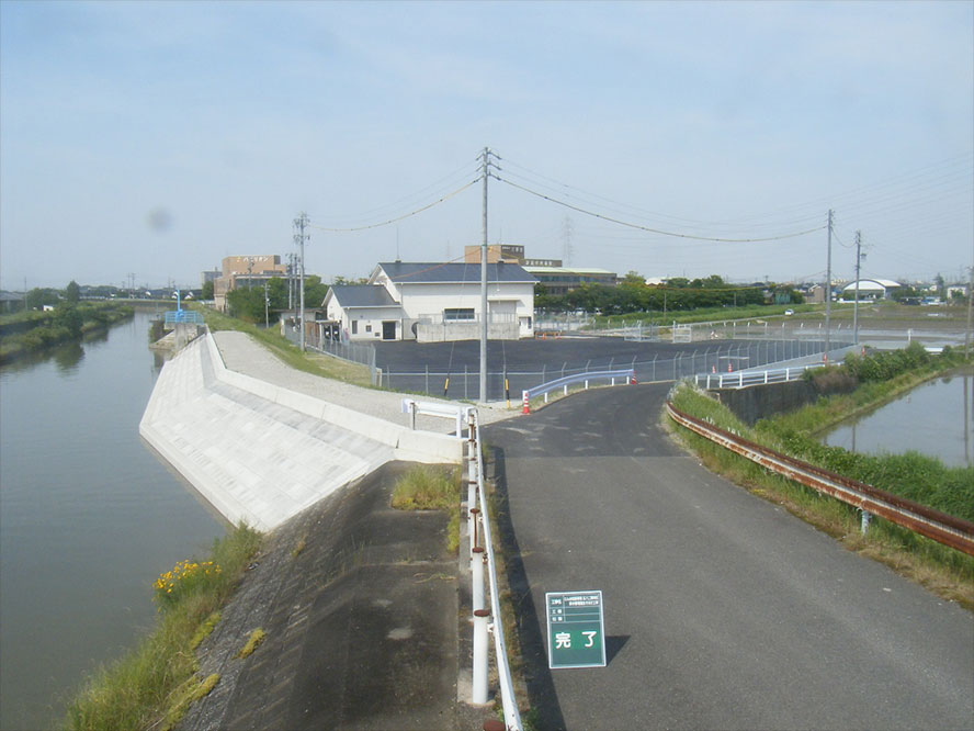 たん水防除事業　五八二期地区　排水機場撤去その２工事