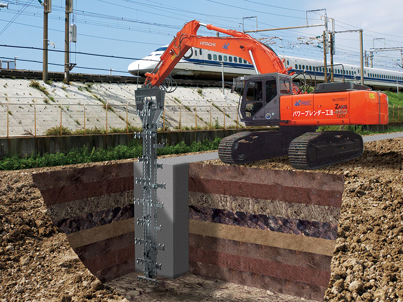 横行施工施工図