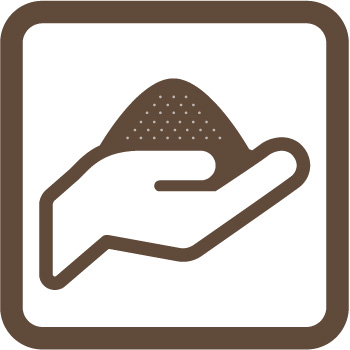 エコクロムの「特長」土質を選ばない!! 