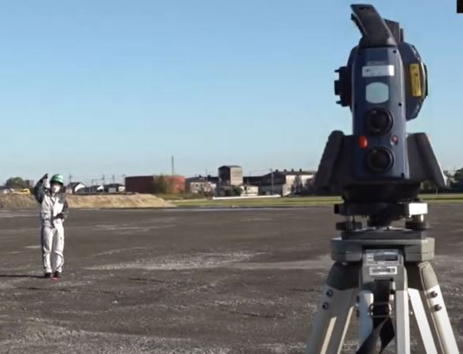 トータルステーションによるひとり測量