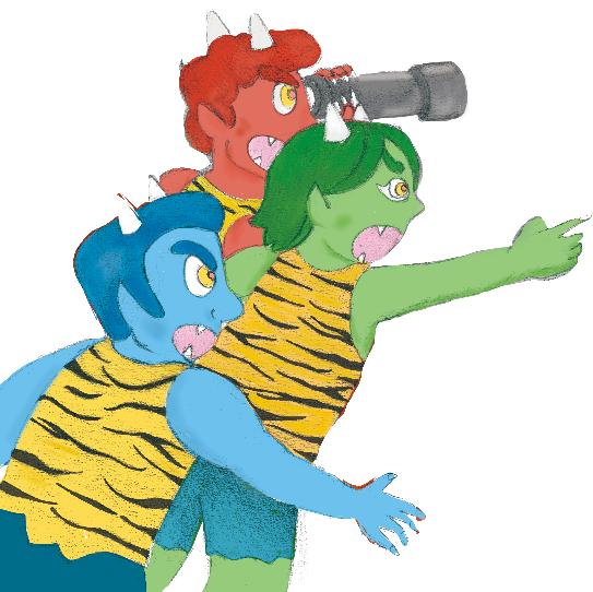 加藤建設のオリジナル絵本「桃太郎がやってくる　～どうなる鬼ヶ島！？～」