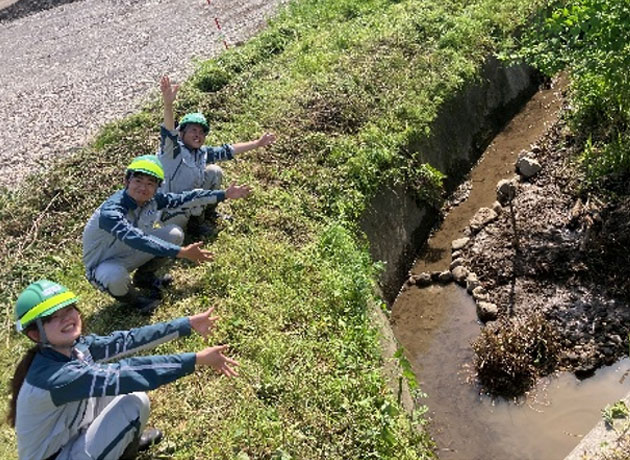 新入社員 自然環境課研修