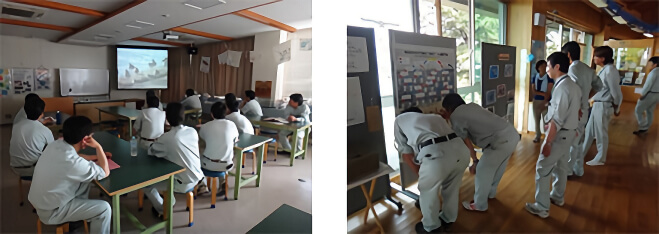 ラムサール条約登録地、藤前干潟「藤前活動センター」「稲永ビジターセンター」での研修