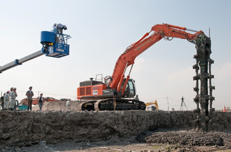 現場での『一角獣』こと、“パワーブレンダー”