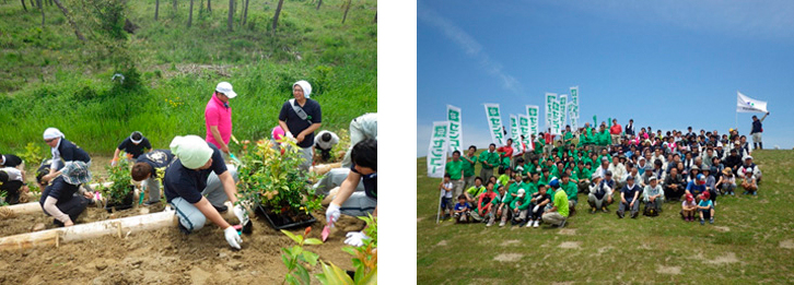 千年希望の丘植樹祭02