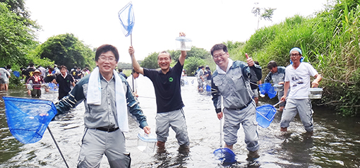 自然を学ぶ社員研修