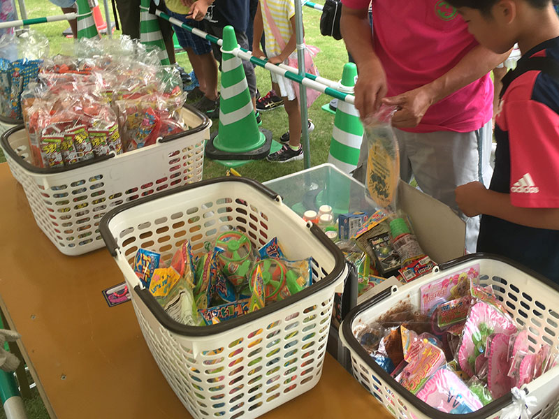 ビンゴを揃えて景品GET♪